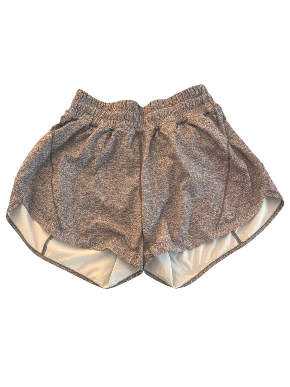Lululemon Track Short Activewear Women’s Gray Size Sz 6 with Stretch at Waist